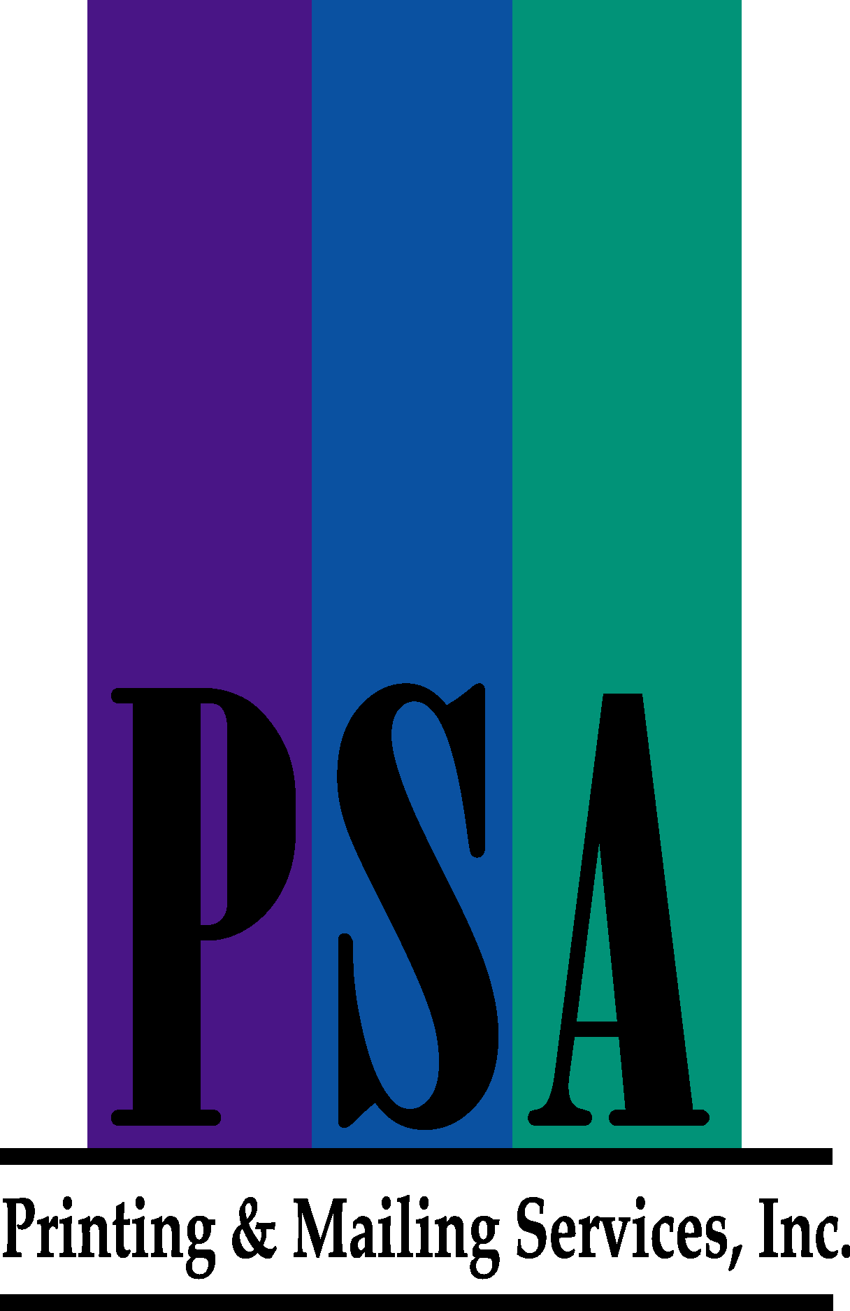 PSA Printing & Mailing Logo Vector Logo